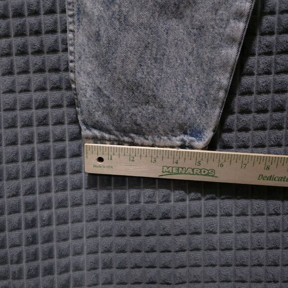 VTG Chic Acid Wash Jeans 18Avg 32x30 High Rise Baggy 80s 90s Y2K Mom Grunge Rock - Picture 8 of 16